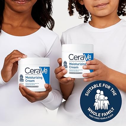 CeraVe Moisturizing Cream | Body and Face Moisturizer for Dry Skin