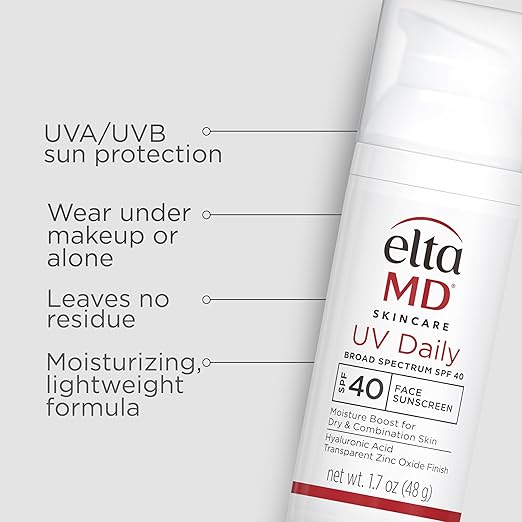 EltaMD UV Daily SPF 40 Face Sunscreen Moisturizer