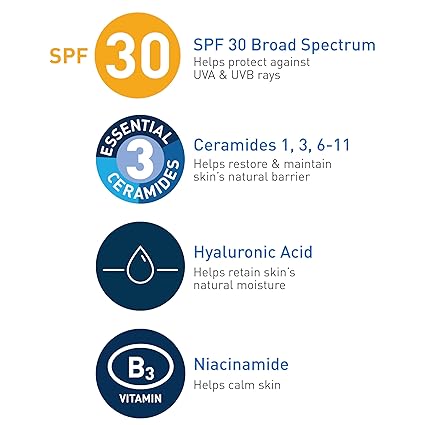 CeraVe AM Facial Moisturizing Lotion with SPF 30