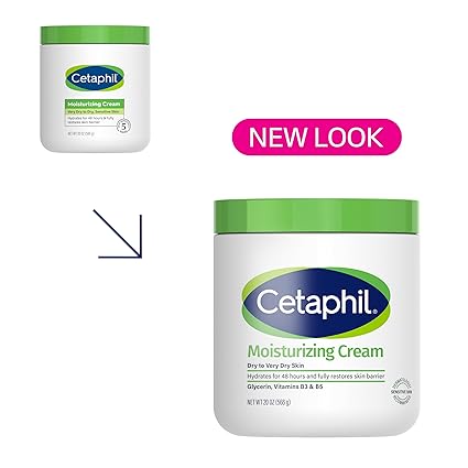 Cetaphil Face & Body Moisturizer, Hydrating Moisturizing Cream