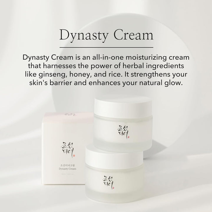 Beauty of Joseon Dynasty Cream Hydrating Face Moisturizer for Dry