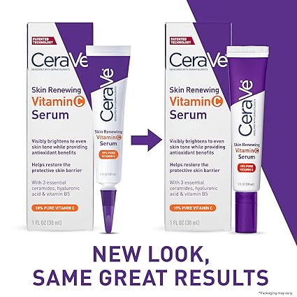 CeraVe Vitamin C Serum with Hyaluronic Acid | Skin Brightening Serum